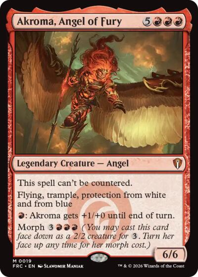 Akroma, Angel of Fury (Commander: Reality Fracture) Near Mint