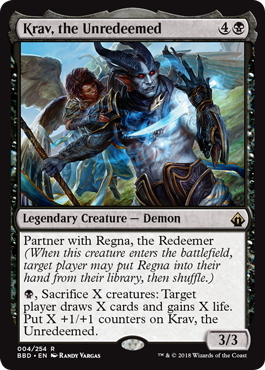 Krav, the Unredeemed (Battlebond) Light Play
