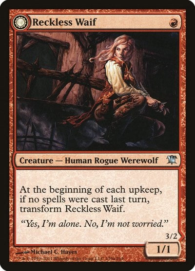 Reckless Waif (Innistrad) Light Play