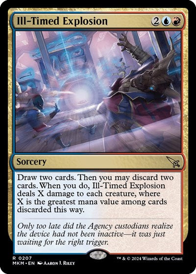 Ill-Timed Explosion (Murders at Karlov Manor) Light Play