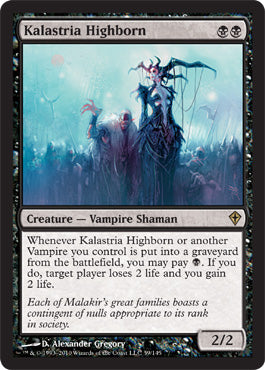 Kalastria Highborn (Worldwake) Medium Play