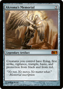 Akroma's Memorial (Magic 2013 Core Set) Near Mint Foil