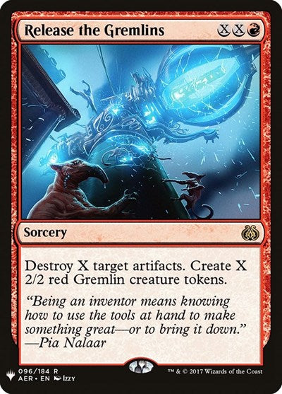 Release the Gremlins (Mystery Booster) Light Play
