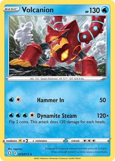 Volcanion (Shining Fates) Light Play