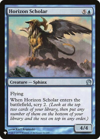 Horizon Scholar (The List) Light Play