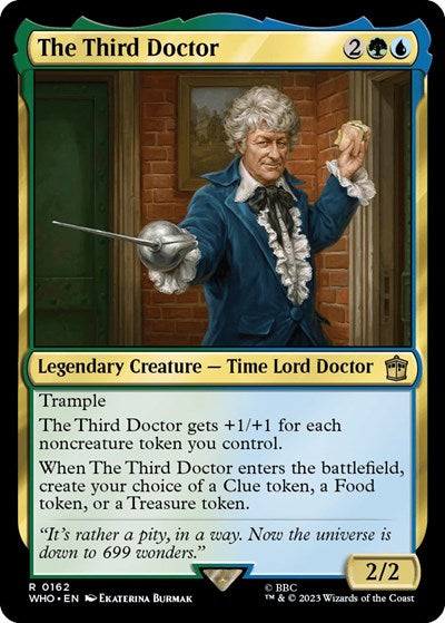 The Third Doctor (Universes Beyond: Doctor Who) Light Play