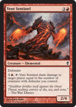 Vent Sentinel (Conspiracy) Light Play