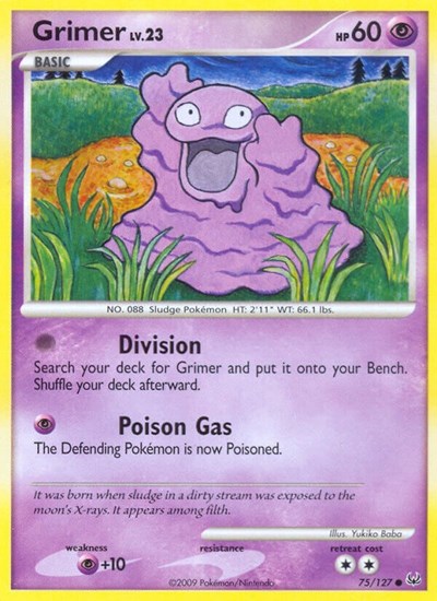 Grimer (Platinum) Damaged / Poor