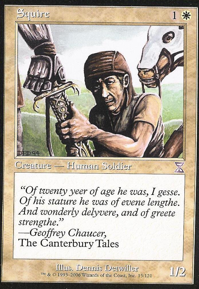Squire (Time Spiral Time Shifted) Light Play