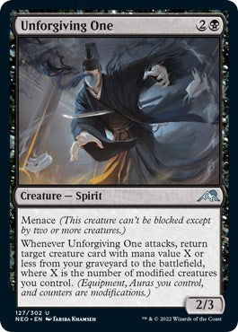Unforgiving One (Kamigawa: Neon Dynasty) Light Play