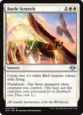 Battle Screech (Modern Horizons) Light Play