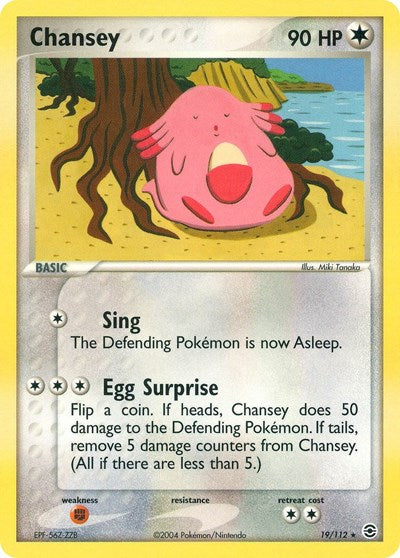 Chansey (FireRed & LeafGreen) Heavy Play