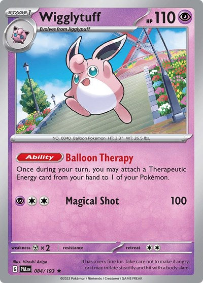 Wigglytuff (SV02: Paldea Evolved) Light Play Holofoil