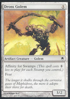 Dross Golem (Darksteel) Light Play