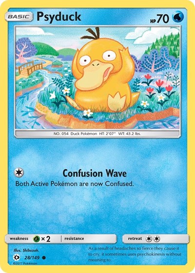 Psyduck (SM Base Set) Medium Play