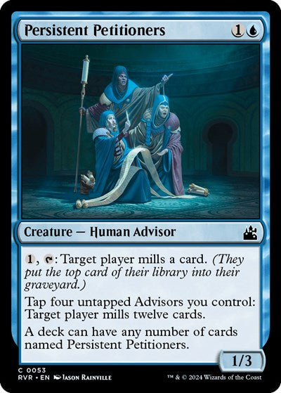 Persistent Petitioners (Ravnica Remastered) Near Mint Foil