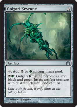 Golgari Keyrune (Return to Ravnica) Medium Play