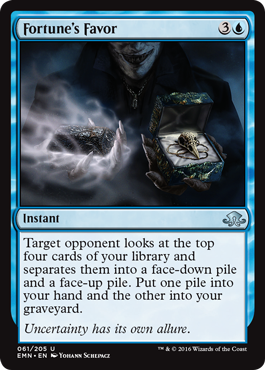 Fortune's Favor (Eldritch Moon) Light Play