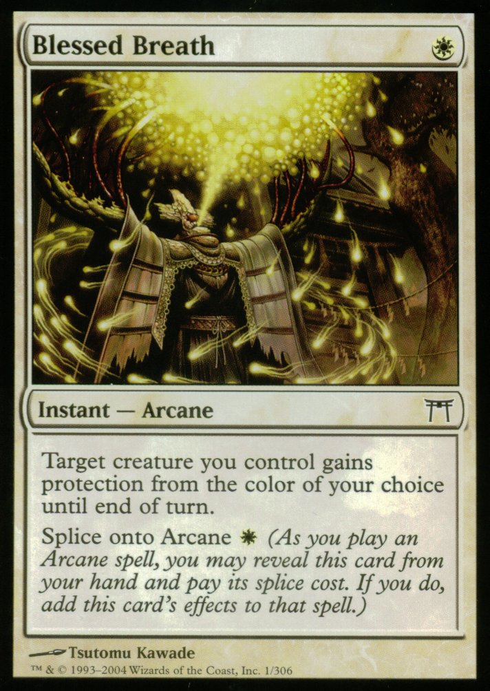 Blessed Breath (Champions of Kamigawa) Light Play