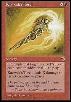 Kaervek's Torch (Mirage) Light Play