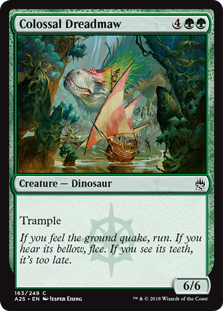 Colossal Dreadmaw (Masters 25) Light Play