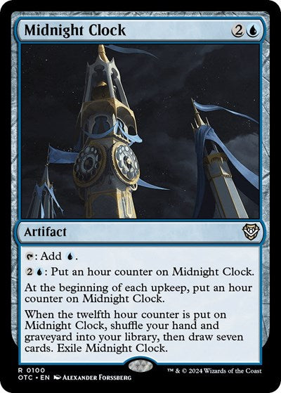 Midnight Clock (Commander: Outlaws of Thunder Junction) Light Play