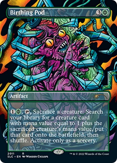 Birthing Pod (Secret Lair: 30th Anniversary Countdown Kit) Light Play Foil