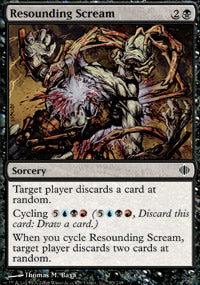 Resounding Scream (Shards of Alara) Light Play