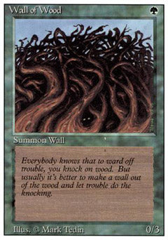 Wall of Wood (Revised) Heavy Play