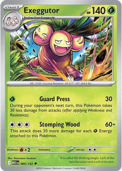 Exeggutor - 005 (ME01: Mega Evolution) Light Play
