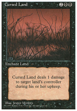 Cursed Land (4th Edition) Heavy Play
