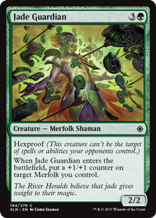 Jade Guardian (Ixalan) Light Play