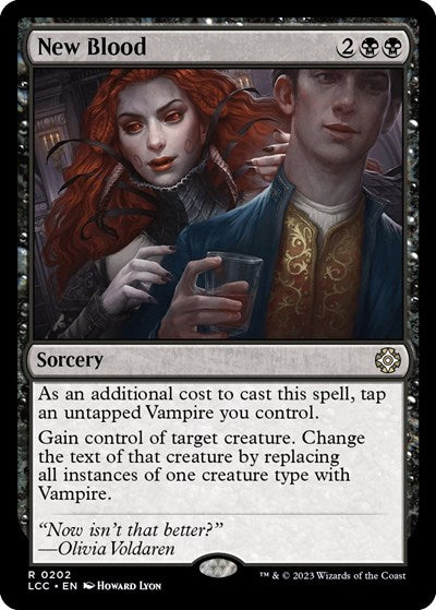 New Blood (Commander: The Lost Caverns of Ixalan) Light Play