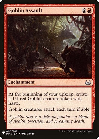 Goblin Assault (Mystery Booster) Light Play