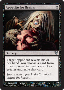 Appetite for Brains (Avacyn Restored) Light Play
