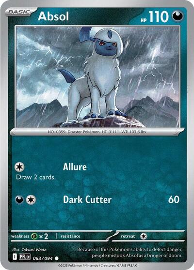 Absol (ME02: Phantasmal Flames) Light Play