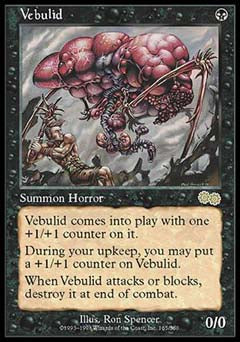 Vebulid (Urza's Saga) Light Play