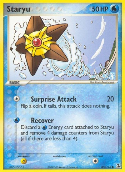 Staryu - 085 (Delta Species) Medium Play