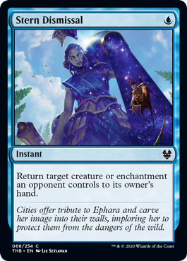 Stern Dismissal (Theros Beyond Death) Light Play