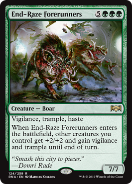 End-Raze Forerunners (Ravnica Allegiance) Light Play