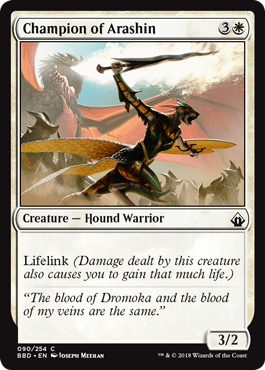 Champion of Arashin (Battlebond) Light Play