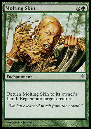 Molting Skin (Saviors of Kamigawa) Light Play
