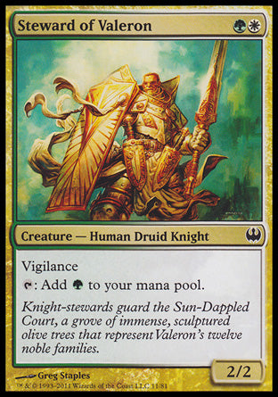 Steward of Valeron (Duel Decks: Knights vs Dragons) Light Play