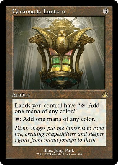 Chromatic Lantern (Retro Frame) (Ravnica Remastered) Light Play