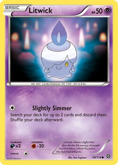 Litwick (XY - Steam Siege) Medium Play