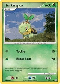 Turtwig (Diamond and Pearl) Damaged / Poor