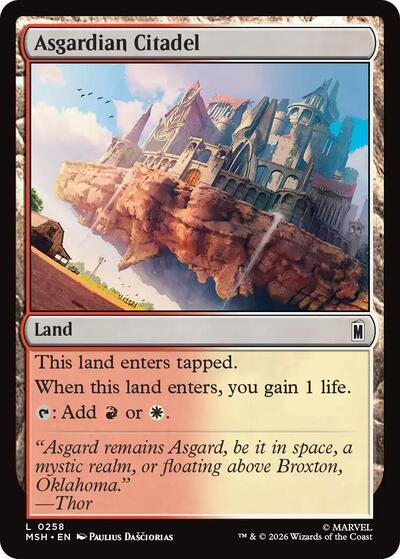 Asgardian Citadel (Marvel Super Heroes) Light Play