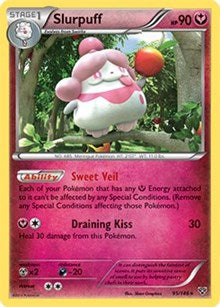 Slurpuff - 95/146 (XY Base Set) (Deck Exclusives) Medium Play