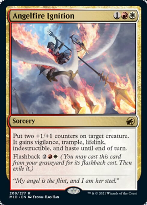 Angelfire Ignition (Innistrad: Midnight Hunt) Light Play