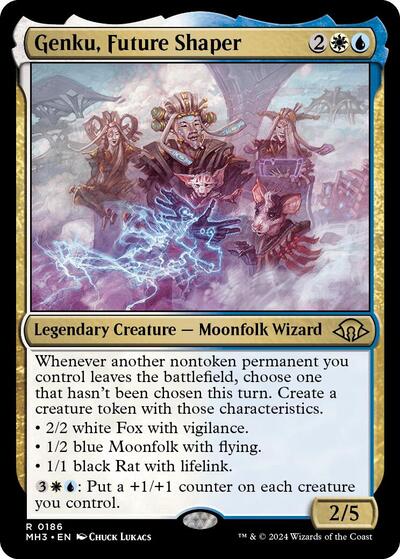 Genku, Future Shaper (Modern Horizons 3) Light Play Foil